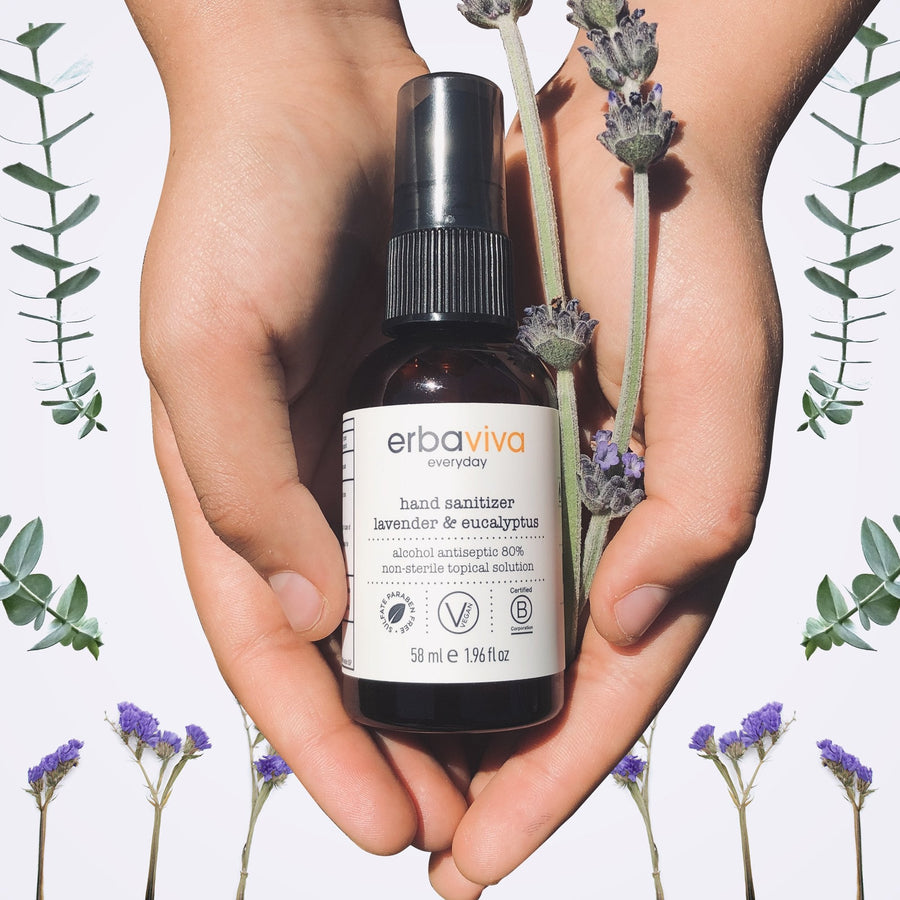 Conventional Lavender & Eucalyptus Hand Sanitizer - Erbaviva