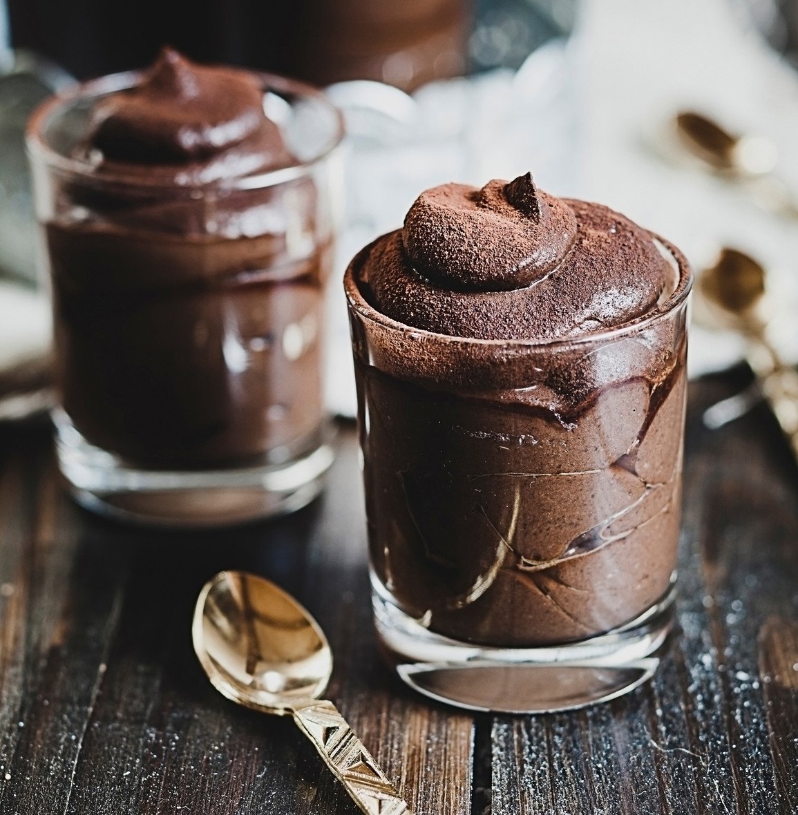 Best Vegan Dark Chocolate Mousse