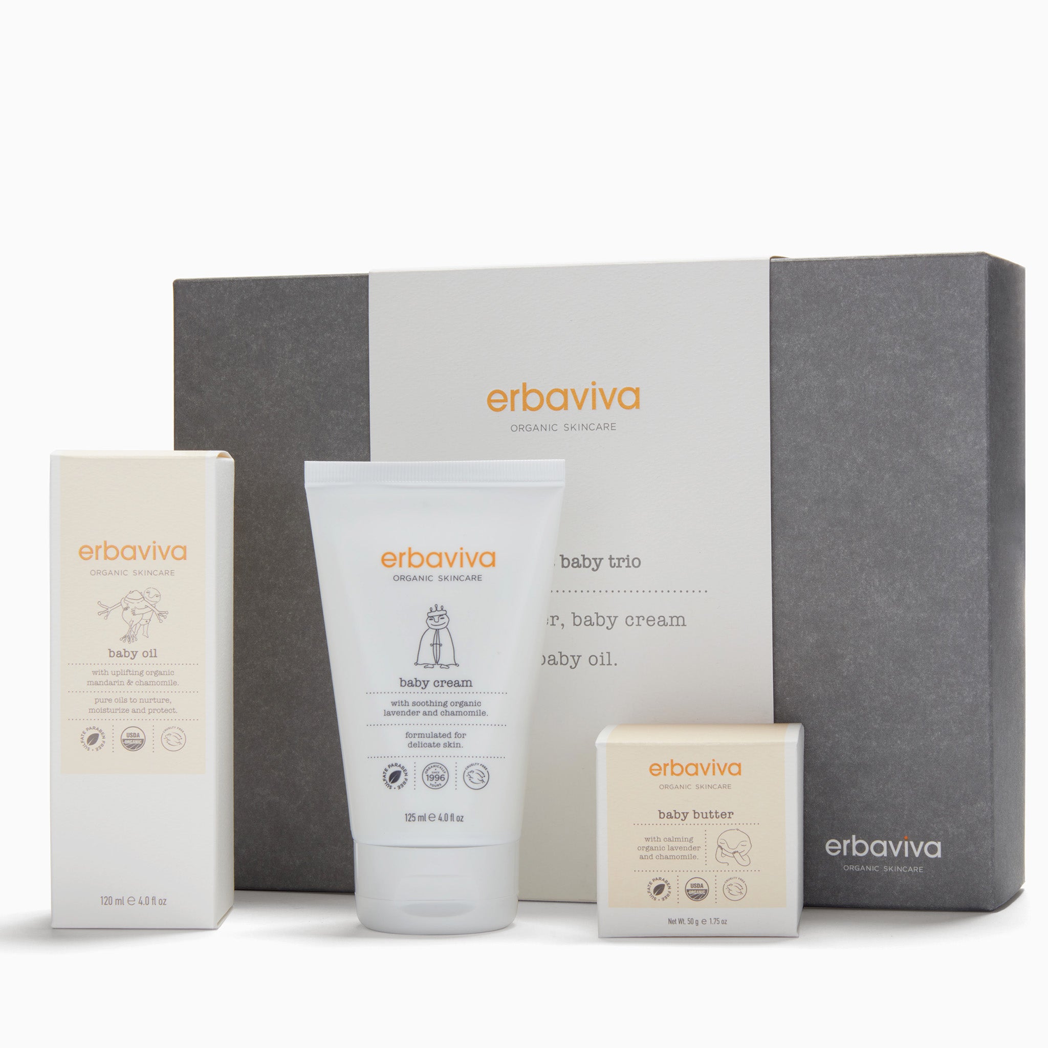 Organic Baby Trio - Erbaviva