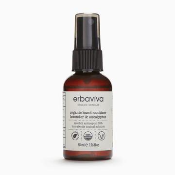 Organic Lavender & Eucalyptus Hand Sanitizer - Erbaviva