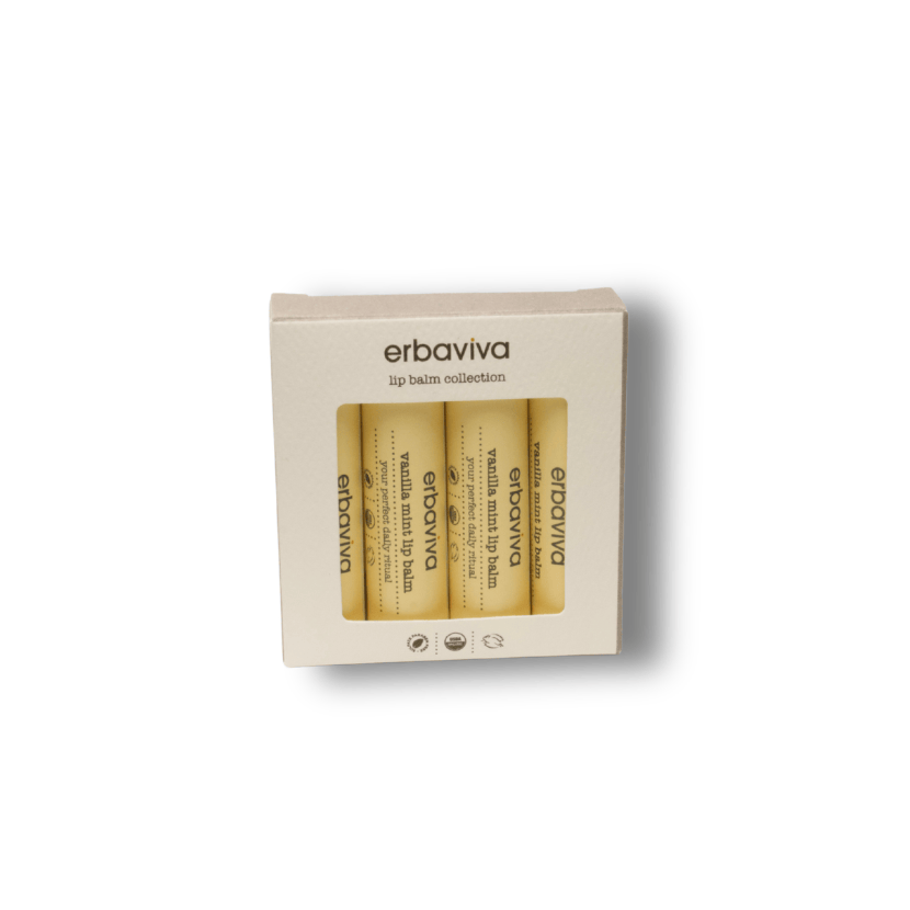 Lip Balm Vanilla Mint 4PK