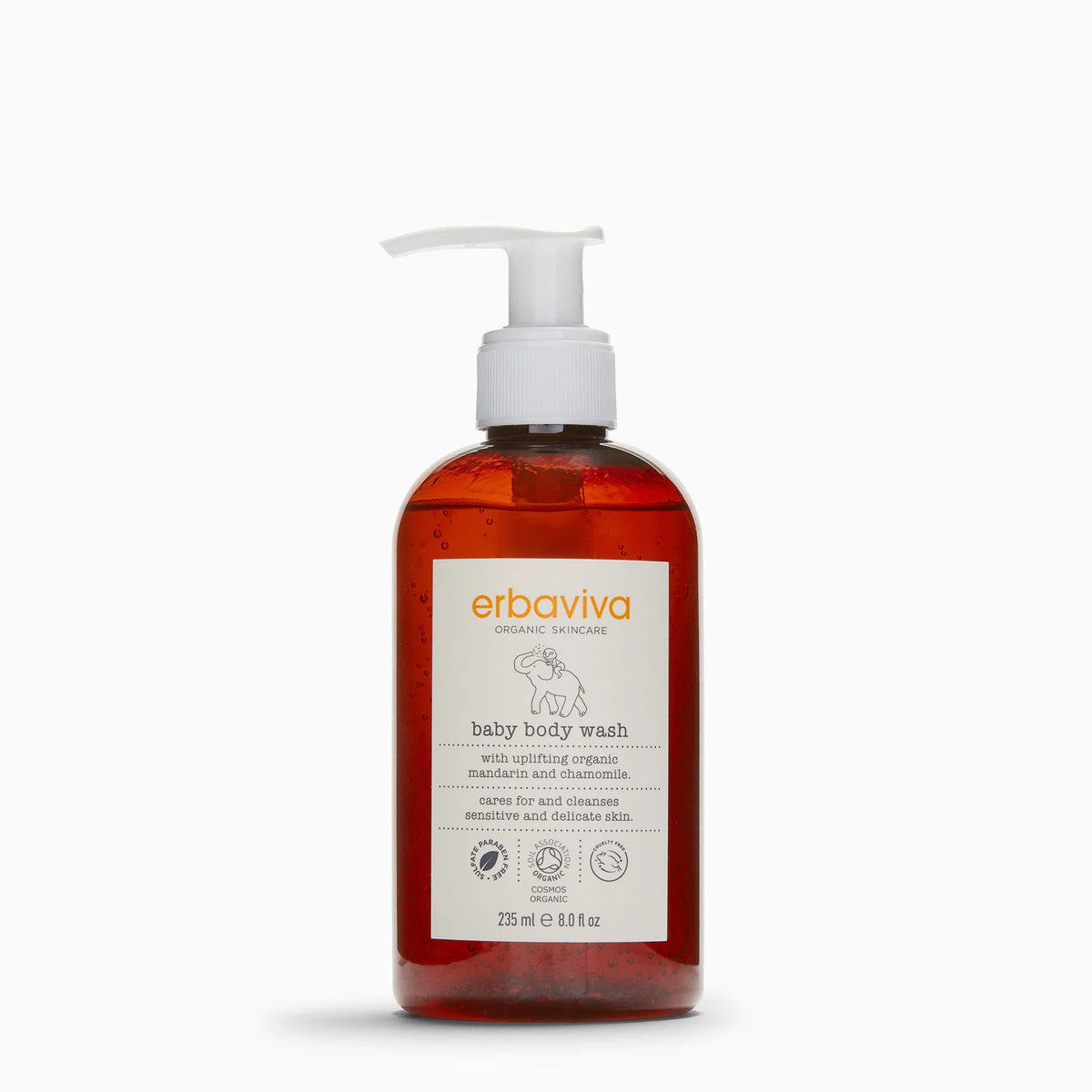 Baby Body Wash product on a white background