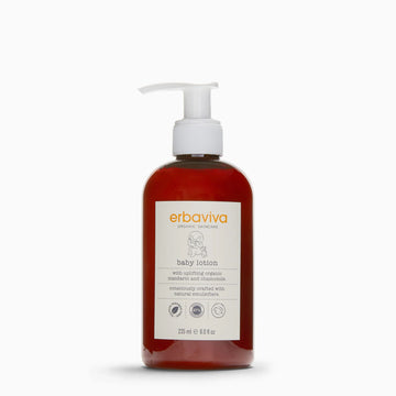 Baby Lotion product on a white background