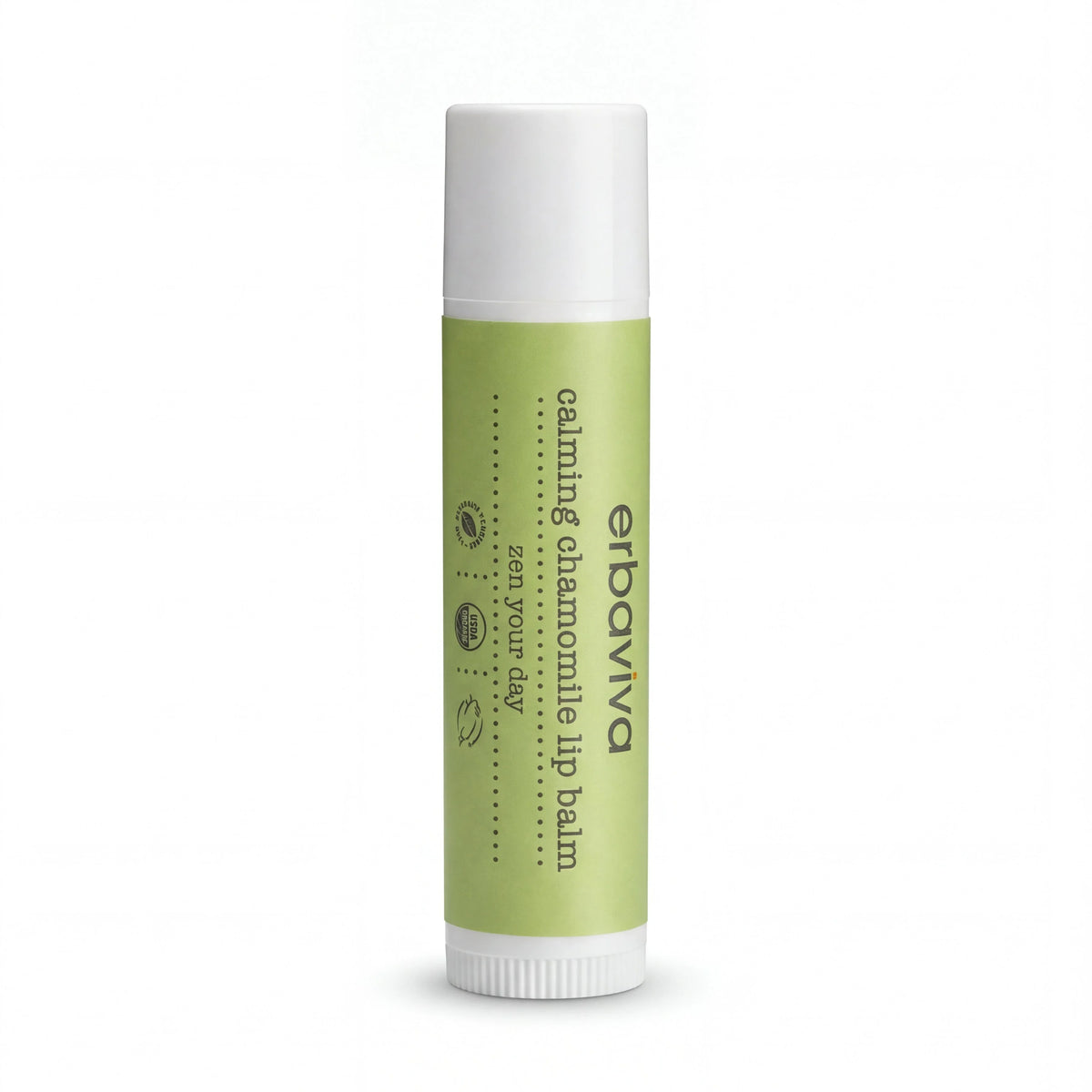 Calming Chamomile Lip Balm product on a white background