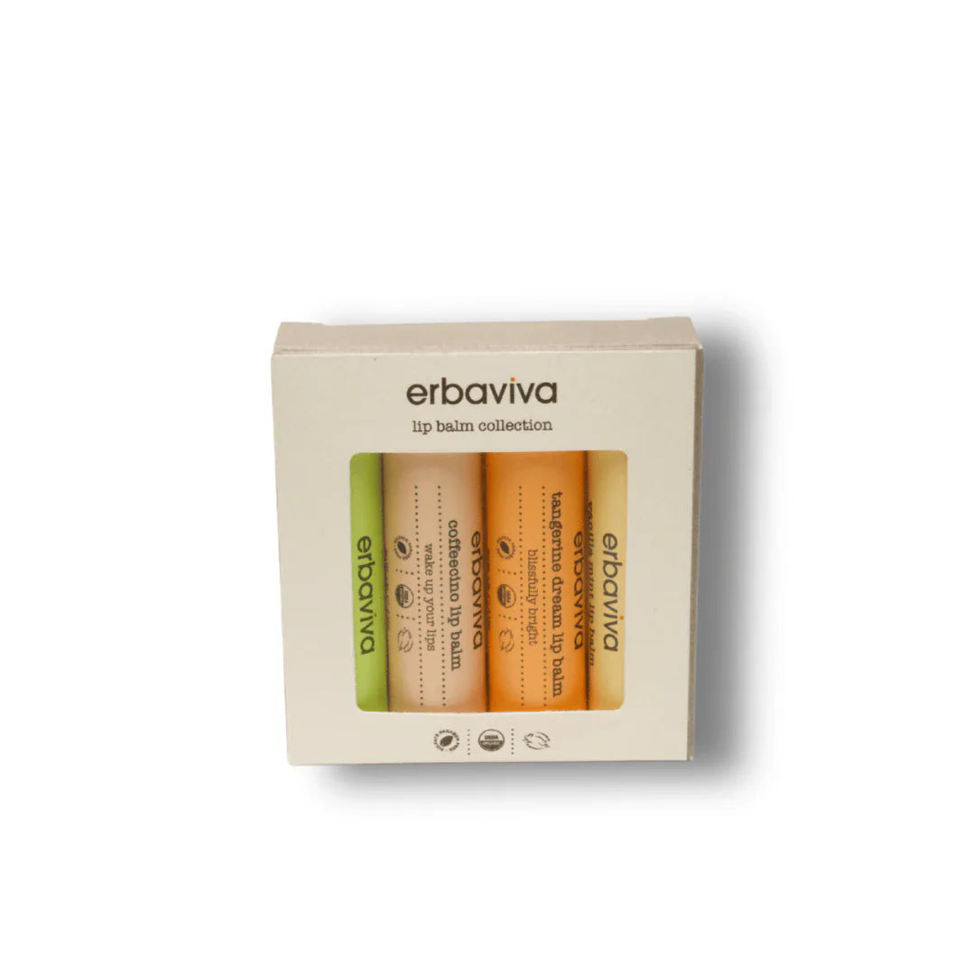 Lip Balm Collection Variety 4PK product on a white background