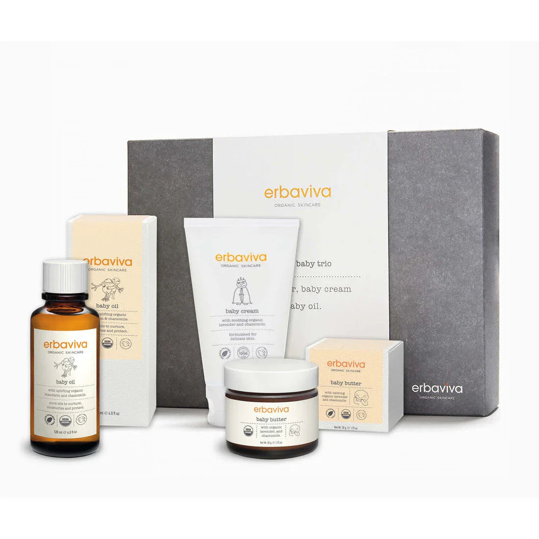 Organic Baby Trio product on a white background
