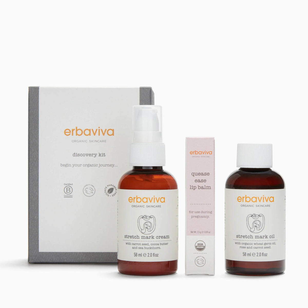 Organic Mama Discovery Kit product on a white background