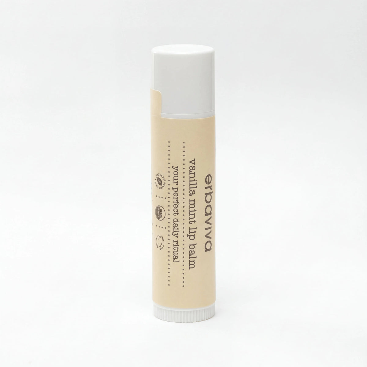 Vanilla Mint Lip Balm product on a white background