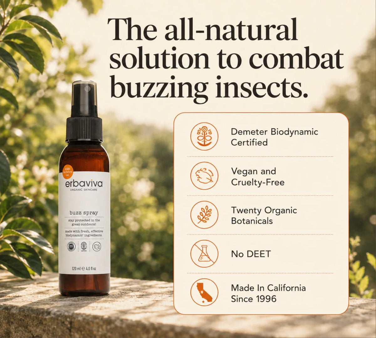 Buzz Spray product gallery artwork, image 1 of 6