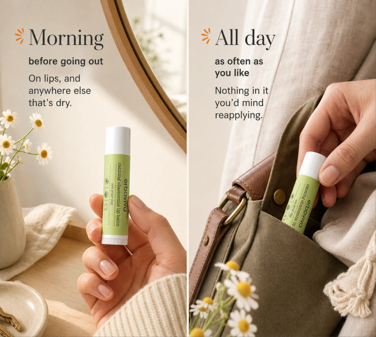 Calming Chamomile Lip Balm product gallery artwork, image 5 of 6