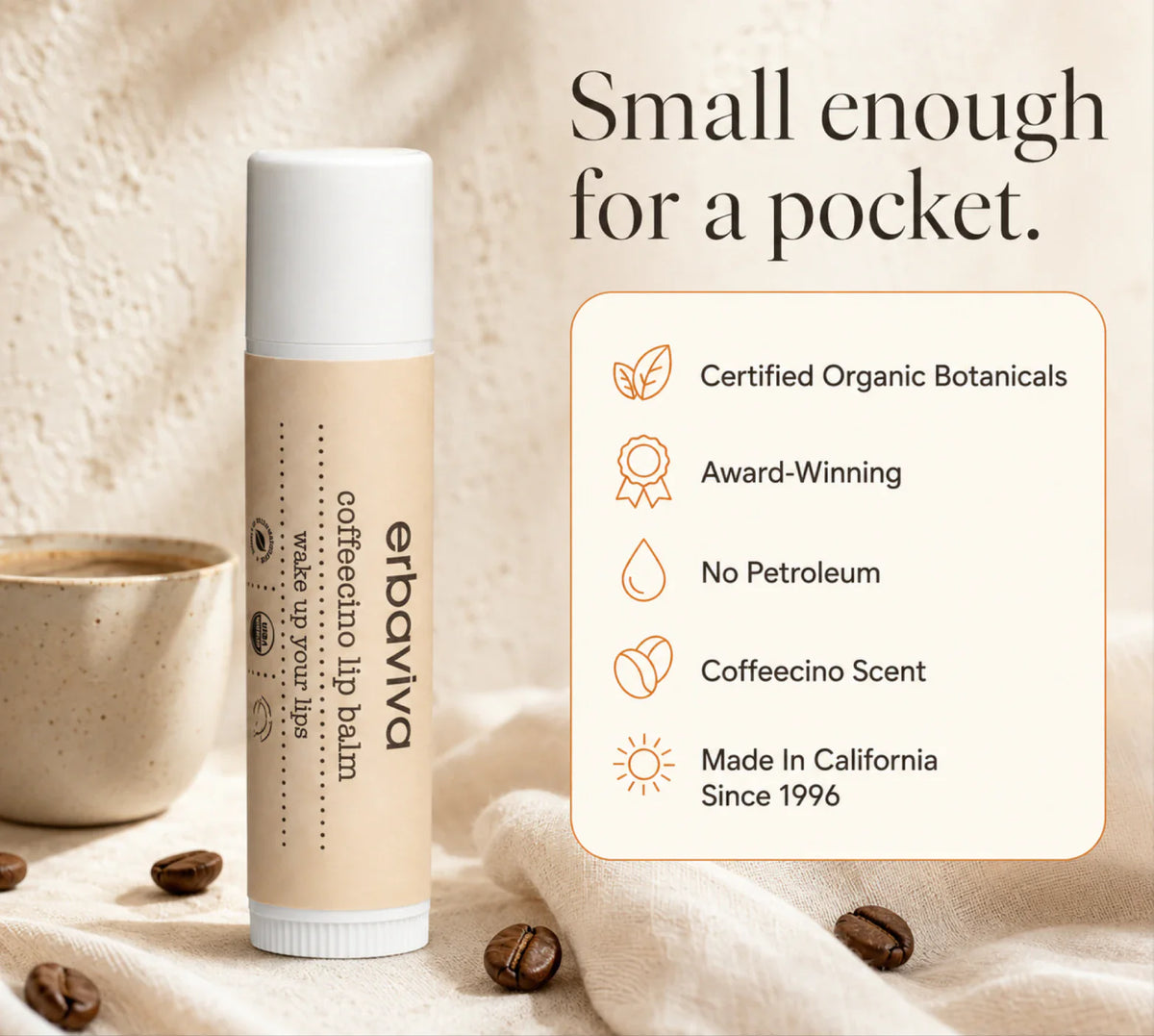 Coffeecino Lip Balm product gallery artwork, image 1 of 6