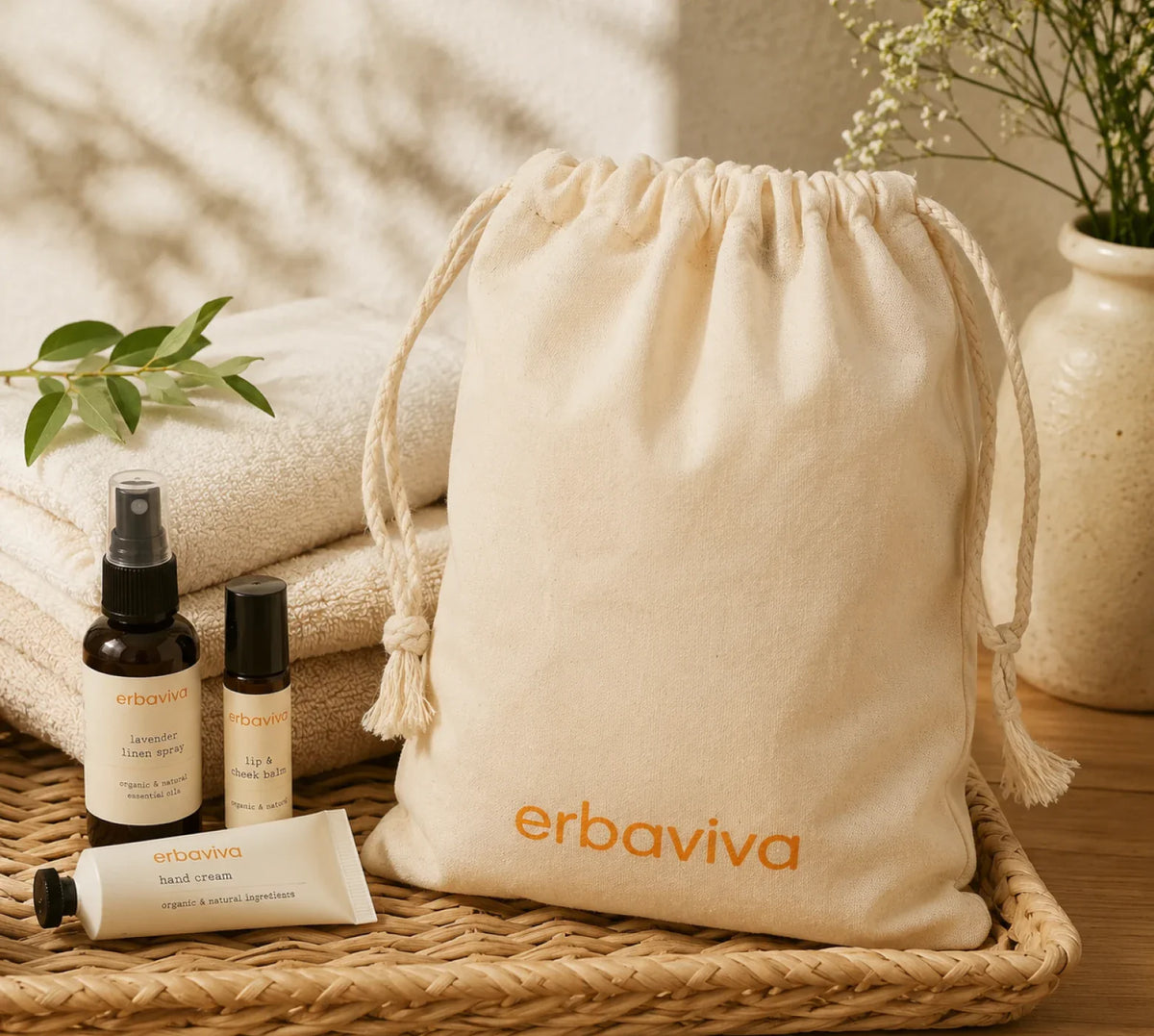 Erbaviva Drawstring Bag product gallery artwork, image 3 of 4
