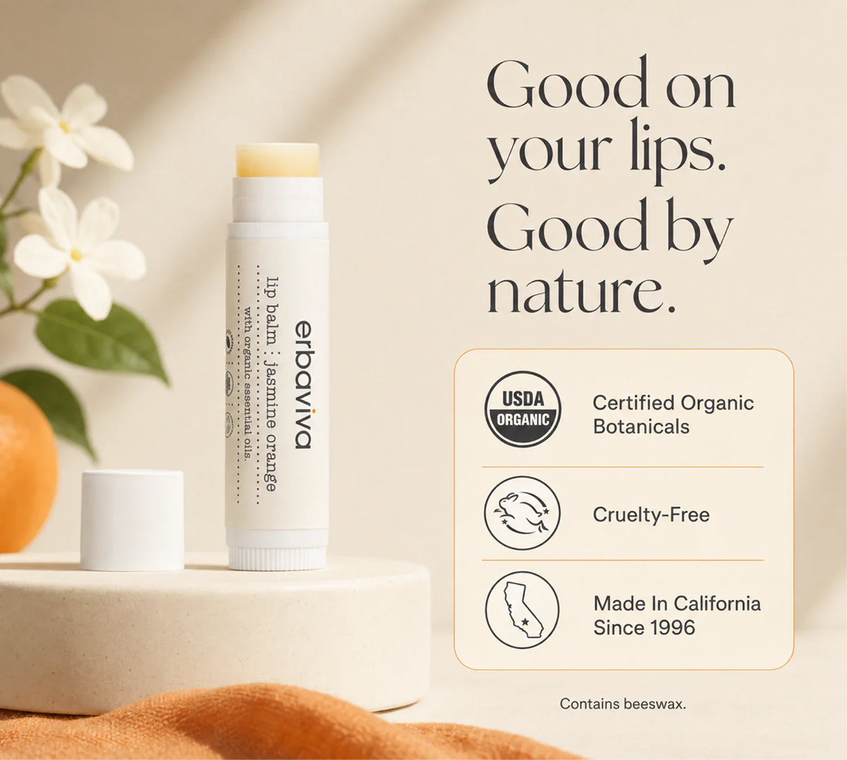 Jasmine Orange Lip Balm product gallery artwork, image 6 of 6