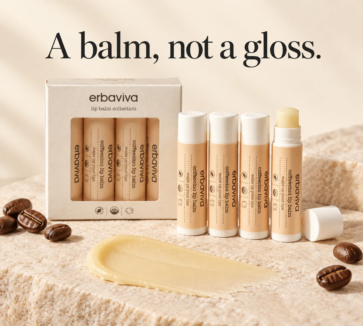 Lip Balm Coffeecino 4PK product gallery artwork, image 3 of 6