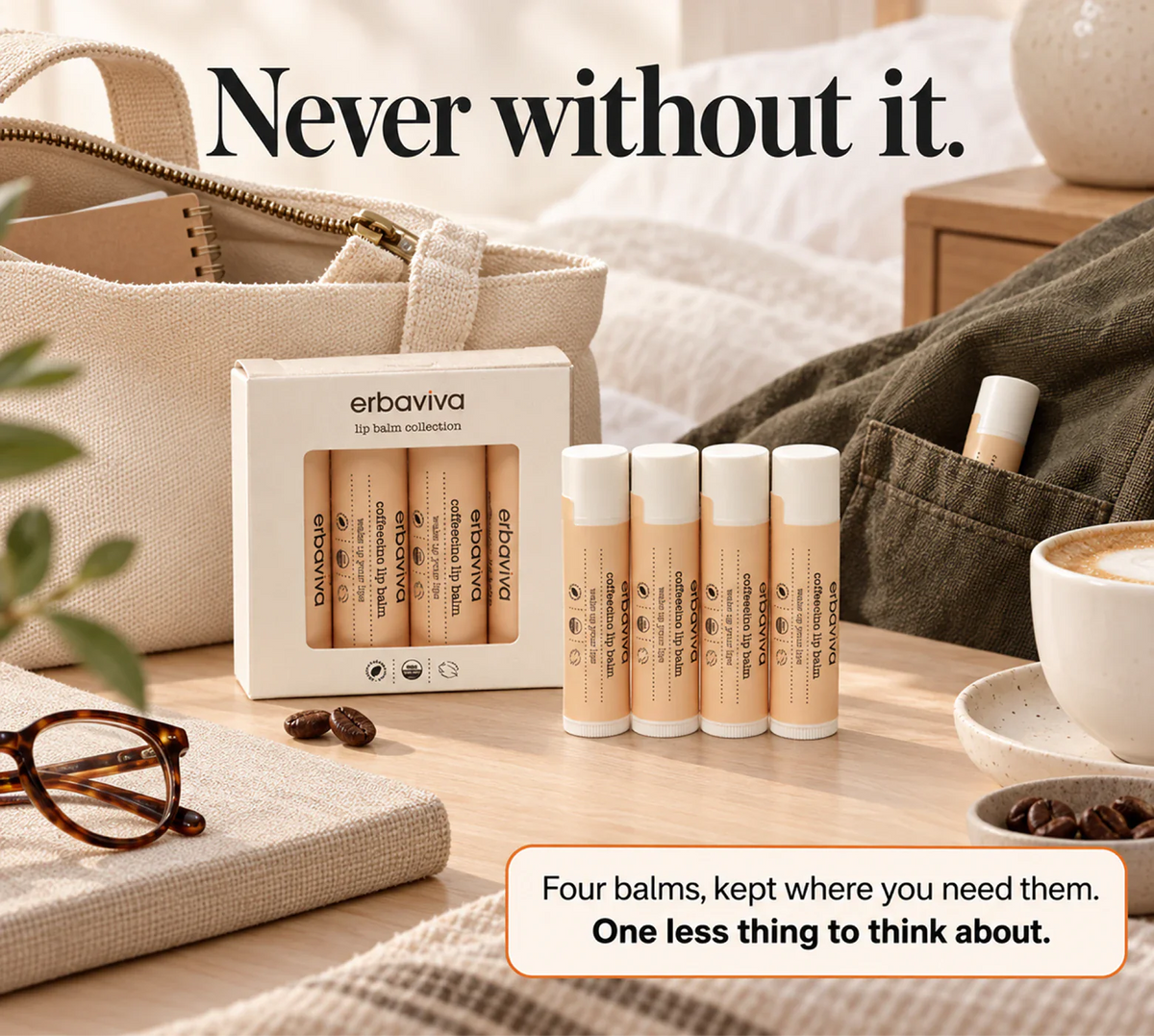 Lip Balm Coffeecino 4PK product gallery artwork, image 4 of 6