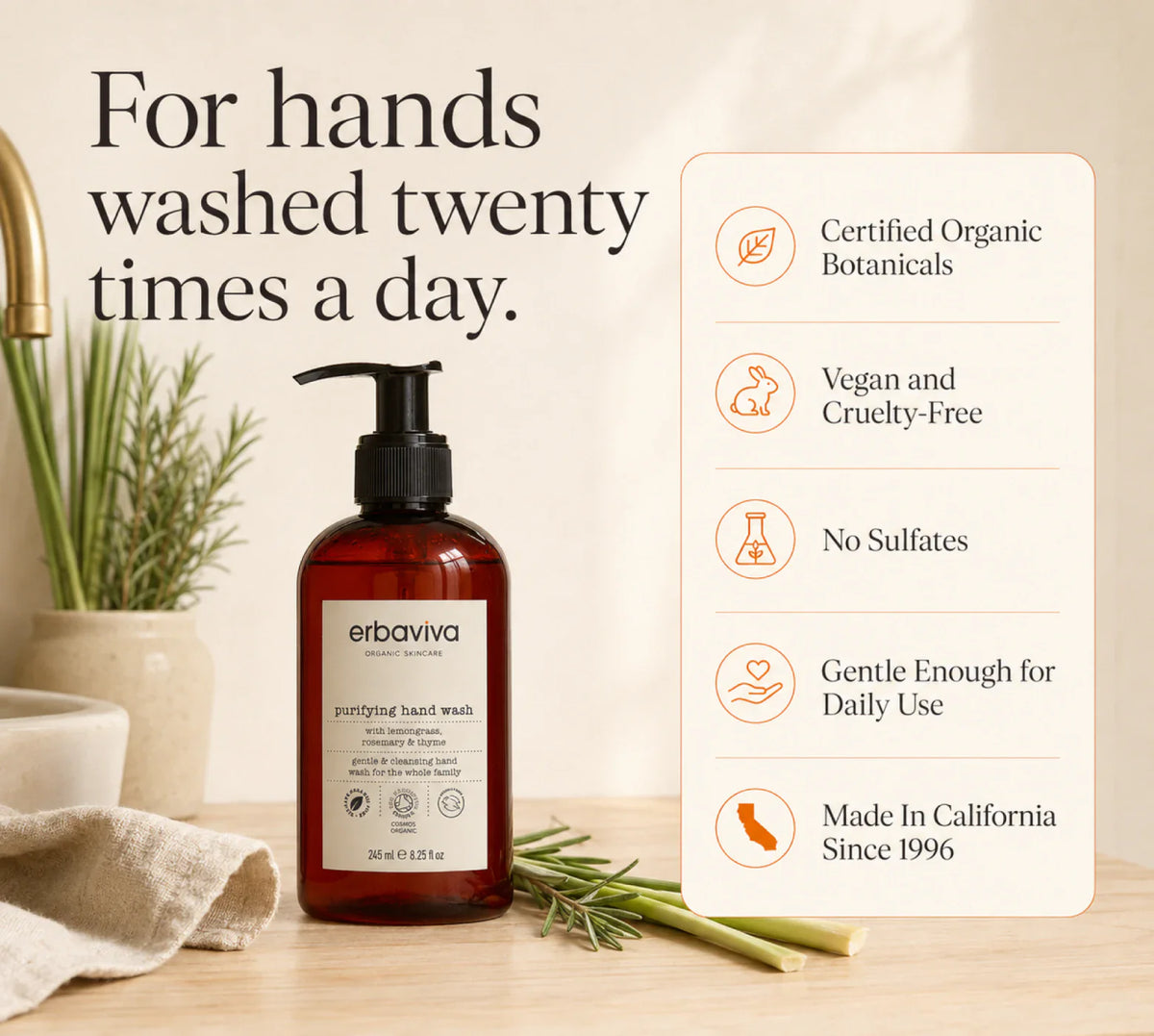 Purifying Hand Wash product gallery artwork, image 1 of 6