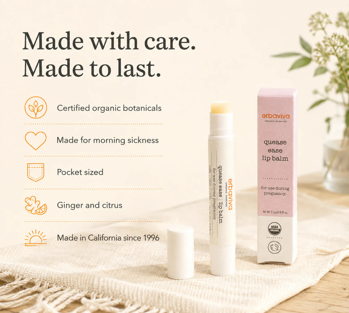 Quease Ease Lip Balm