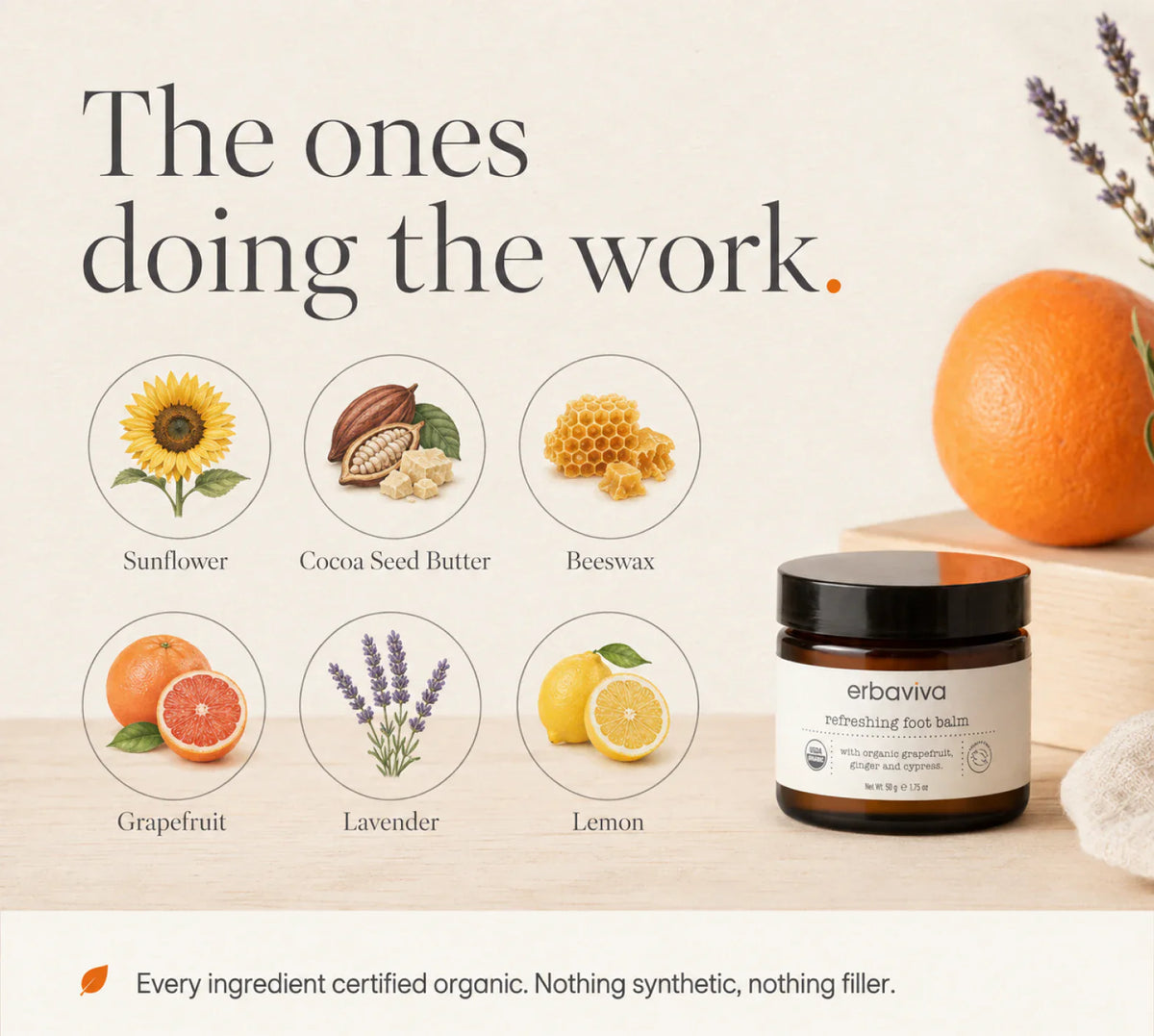Refreshing Foot Balm product gallery artwork, image 2 of 6