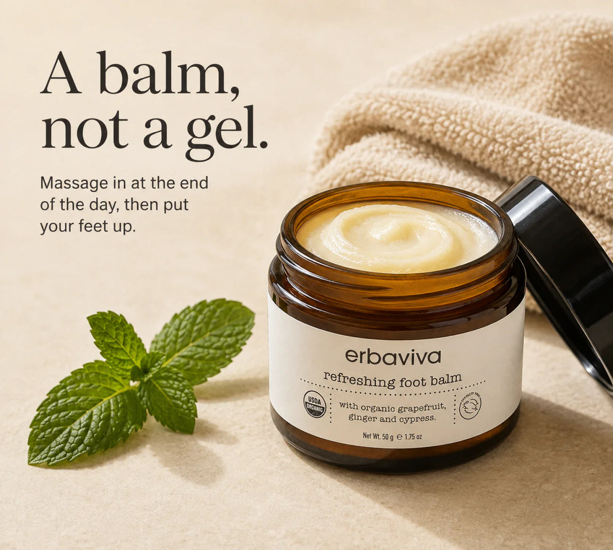 Refreshing Foot Balm product gallery artwork, image 3 of 6