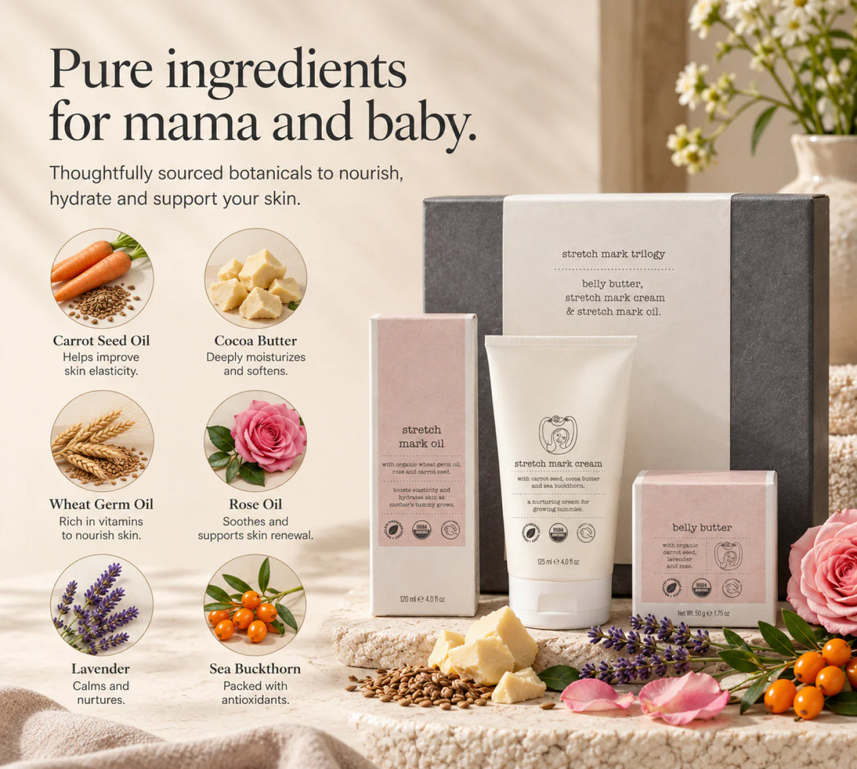 Organic Stretch Mark Trilogy product gallery artwork, image 4 of 6