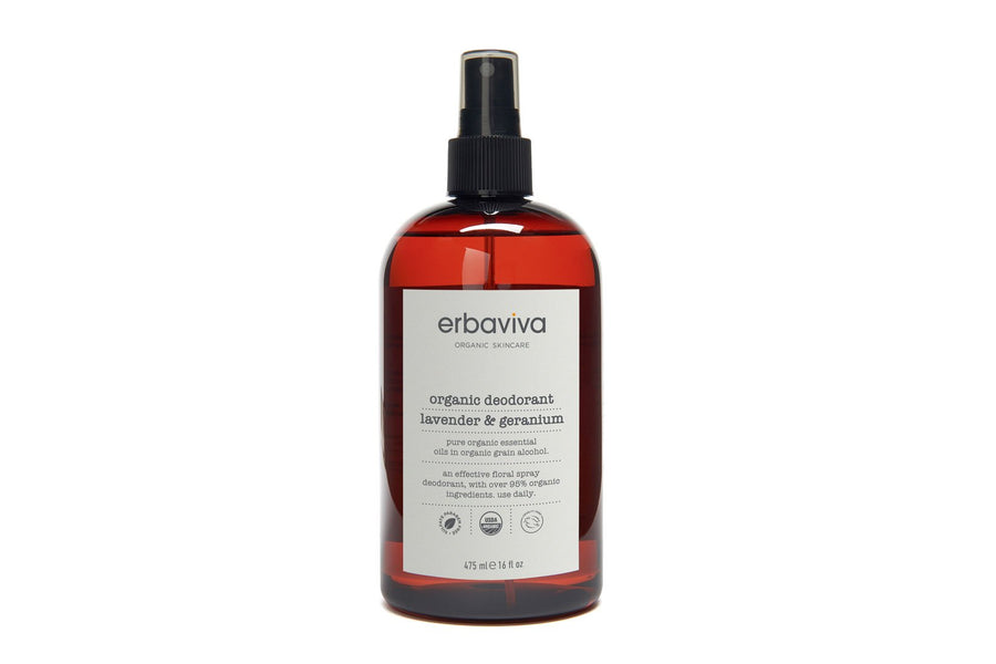 Lavender & Geranium Organic Deodorant - Erbaviva