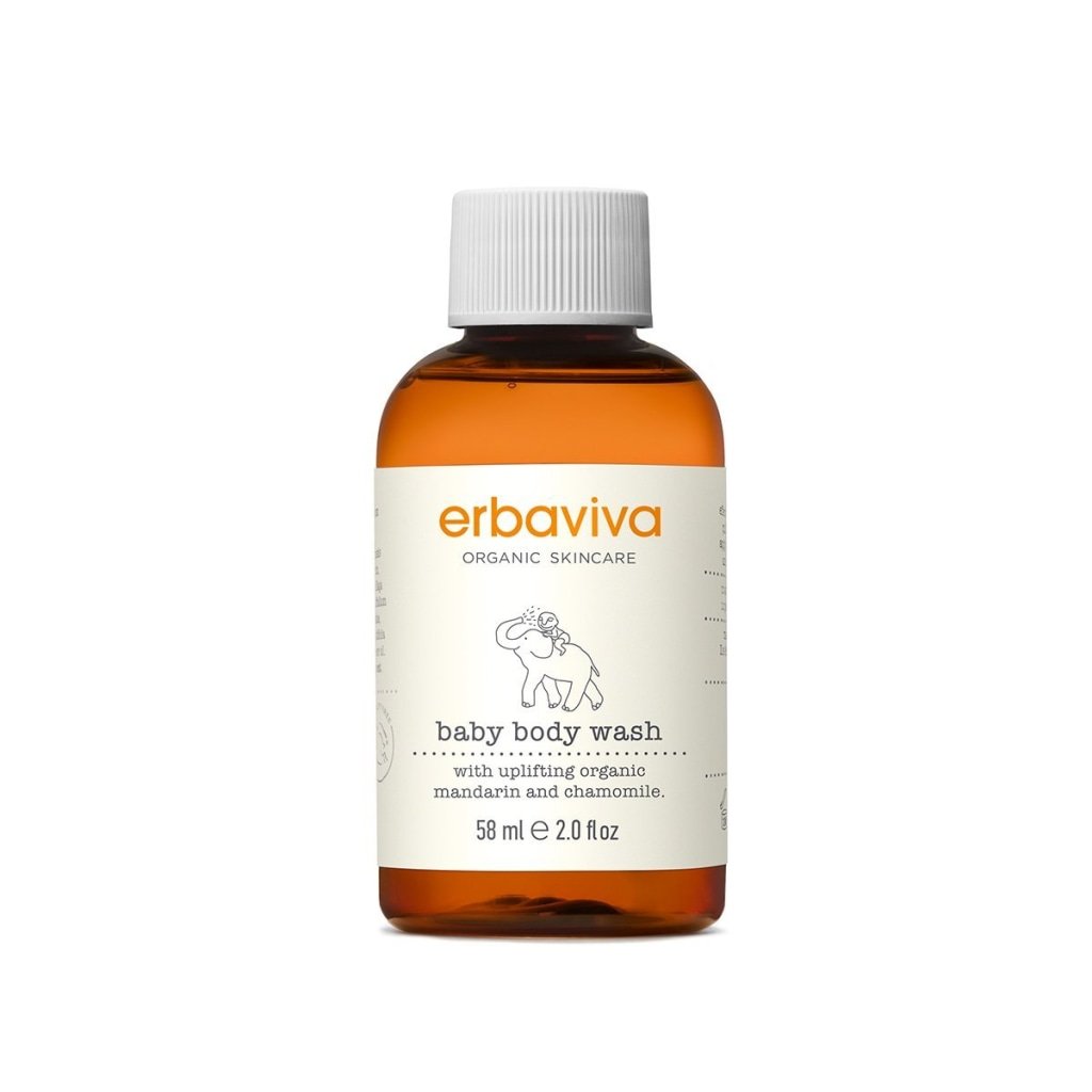 baby body wash in 58ml bottle