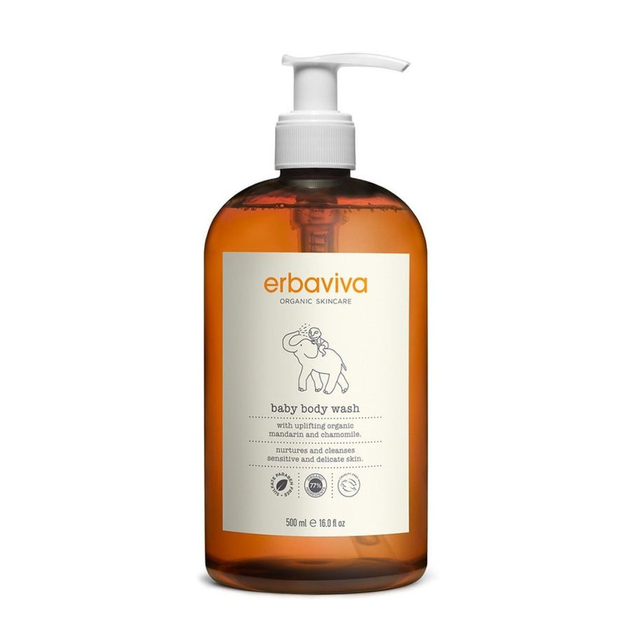 Erbaviva Organic Baby Body Wash for Sensitive Skin